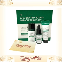 Set Mini dưỡng da, trị mụn Some By Mi AHA-BHA-PHA 30 Days Miracle Travel Kit - 3 món