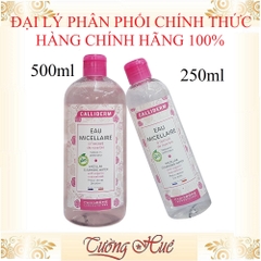 Nước tẩy trang Calliderm Micellar Cleansing Water with Organic Rose Extract - Da khô