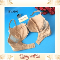 Áo lót nữ Bon Bon BV3390 phối ren không mút lưng bảng to.