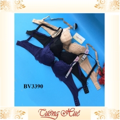 Áo lót nữ Bon Bon BV3390 phối ren không mút lưng bảng to.