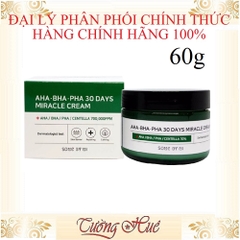 Kem Dưỡng Trị Mụn Some By Mi AHA-BHA-PHA 30 Days Miracle Cream - 60g