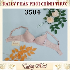 Áo lót nữ Bon Bon BSCB 3504 Có Gọng Phối Ren Đệm Mút 3cm.