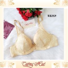 SALE SALE SALE - Áo lót nữ Wacoal WB 5959 ren hoa cài trước.