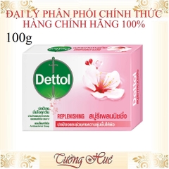 Xà Phòng Dettol Kháng Khuẩn Replenishing Soap - 100g