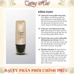 Kem nền chống nắng dưỡng ẩm da IASO HANA Cream SPF50+/PA +++ 40ml