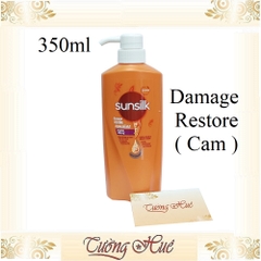 Dầu Gội Phục Hồi Tóc Sunsilk Thái Damage Restore Shampoo - 350ml ( Cam )