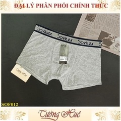 Quần Lót Nam Boxer Sovitex SOF012 Cotton Lưng Bảng Vừa Co Giãn Tốt