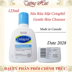 Sữa Rửa Mặt Cetaphil Gentle Skin Cleanser Face 125ML/473ML