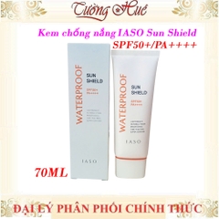 Kem chống nắng chịu nước IASO Sun Shield SPF50+/PA++++ 70ml
