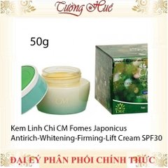 Kem Linh Chi CM Fomes Japonicus Antirich-Whitening-Firming-Lift Cream SPF30 - 50g