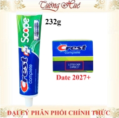 Kem Đánh Răng Crest Scope Pro Advanced Freshness - 232g