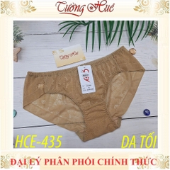 Quần lót nữ Cosy HCE 435 ren thêu hoa lưng thấp