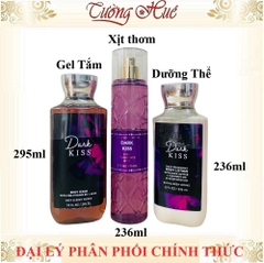 Tắm Dưỡng Xịt Bath & Body Works Dark Kiss (Có Lựa Chọn)