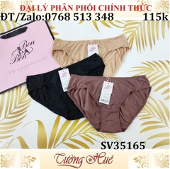 Quần lót nữ Bon Bon SV35165 quần lót trơn,lưng vừa.