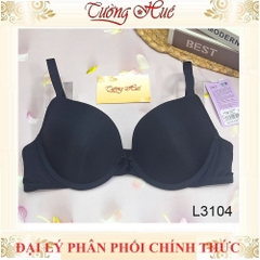 Áo Lót Nữ Lys by Corèle V L3104 Mút Vừa 2cm Có Gọng Trơn Cúp 3/4 2 Móc Cài