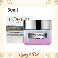 Kem Dưỡng Sáng Da L'ORÉAL Glycolic-Bright Glowing Cream Night - 50ml