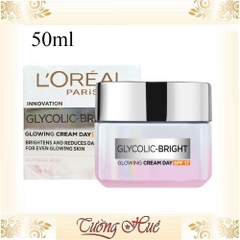 Kem Dưỡng Sáng Da L'ORÉAL Glycolic-Bright Glowing Cream Day SPF17 - 50ml