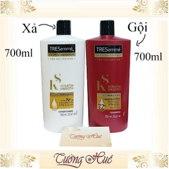 Dầu Gội và Dầu Xả TRESemmé Keratin Smooth - 700ml