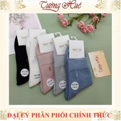 VỚ QIAO'GN TRƠN CỔ NGẮN NHIỀU MÀU ( SHOP GIAO MÀU NGẪU NHIÊN )