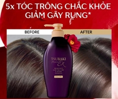 Dầu Gội Và Xả Phục Hồi Tóc Hư Tổn & Ngăn Gãy Rụng Tsubaki Premium Ex Hair Fall Care & Repair - 450ml (Có Lựa Chọn)