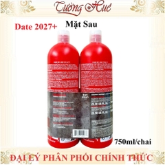 Cặp Dầu Gội Xả Tigi Bed Head Resurrection 750ml - Đỏ