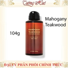 Xịt khử mùi toàn thân Nam Bath & Body Works Bourbon Body Spray 104g - Nhiều mùi lựa chọn