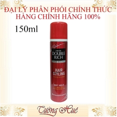 Mousse Tạo Kiểu Tóc Double Rich Hair Mousse Soft Hold - 150ml