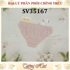 Quần lót nữ Bon Bon SV35167 trơn, lưng thấp vừa.