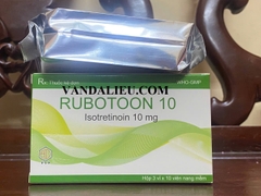 RUBOTOON 10 (H/30). ISOTRETINOIN 10MG. ĐIỀU TRỊ MỤN TRỨNG CÁ NẶNG.