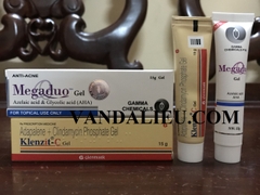 COMBO TRỊ MỤN THÂM THẦN THÁNH SIÊU HIỆU QUẢ  CỦA CẶP ĐÔI MEGADUOGEL 15G VÀ KLENZIT-C GEL 15G