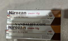 NIROZAN CREAM 10G. THUỐC BÔI TRỊ NẤM NGOÀI DA, LANG BEN.
