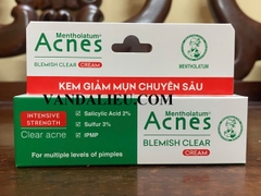 ACNES BLEMISH CLEAR CREAM 10G - KEM TRỊ MỤN - ĐIỀU TRỊ MỤN SƯNG ĐỎ VÀ ĐAU