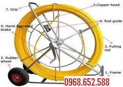 Ghi kéo cáp quang ngầm loại 150m, Thiết bị viễn thông Bảo Châu