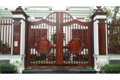 Mẫu cổng gỗ CGO 017