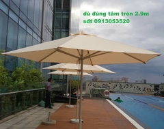 Dù đúng tâm tròn 2.9m x 2.9m