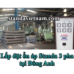 Lắp đặt ổn áp Standa 3 pha tại huyện Đông Anh