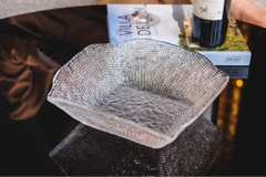 🇮🇹Tô vuông pha lê Diamante 28cm