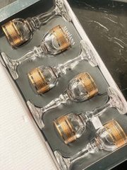 BỘ 6 LY SHOT MẠ VÀNG 24K RONA