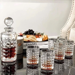 BỘ BÌNH RƯỢU BOHEMIA DIAMOND