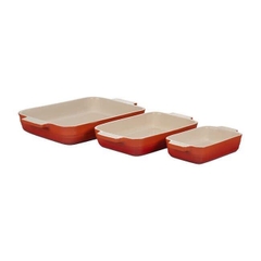 SET 3 KHAY BỎ LÒ LE CREUSET