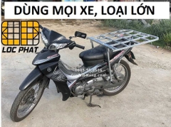 Giá chở hàng xe máy Lộc Phát loại ĐA NĂNG, cỡ lớn 70x70, dùng mọi loại xe