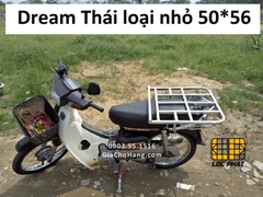 Giá chở hàng xe Dream, drim, rim Thái, loại nhỏ 50x56cm