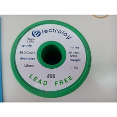 thiếc dây không chì  Electroloy - Malaysia thiếc dây không chì  Electroloy - Malaysia