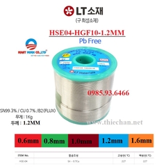 HSE04-HGF16-LFM22 đường kính 0.6mm -  Solder Wire HSE04-HGF16-LFM22 đường kính 0.6mm -  Solder Wire