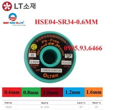 HSE04 - SR34 - LFM22 - 0.6MM - Solder wire