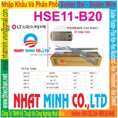 HSE11 - B20 SOLDER BAR HSE11 - B20 SOLDER BAR