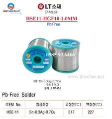 HSE11 - HGF10 - 1.0MM SOLDER WIRE HSE11 - HGF10 - 1.0MM SOLDER WIRE
