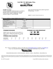 MSDS QUALITEK NC 600