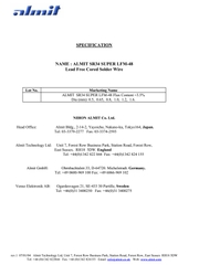 HEESUNG AMIT MSDS SR34 HEESUNG AMIT MSDS SR34