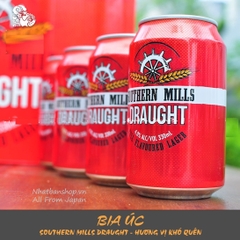 Bia Úc SOUTHERN MILLS Draught 330ml